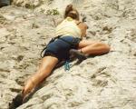 Rock climbing